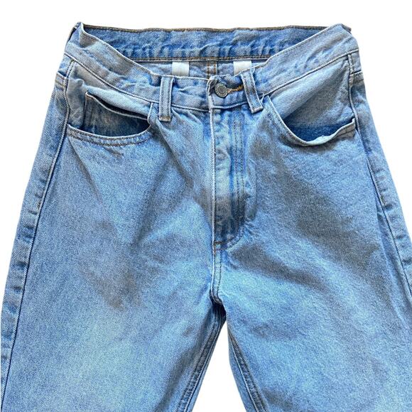 John Galt Slim Straight Leg Jeans High Rise Denim Medium Wash Blue Size Medium - Picture 5 of 8